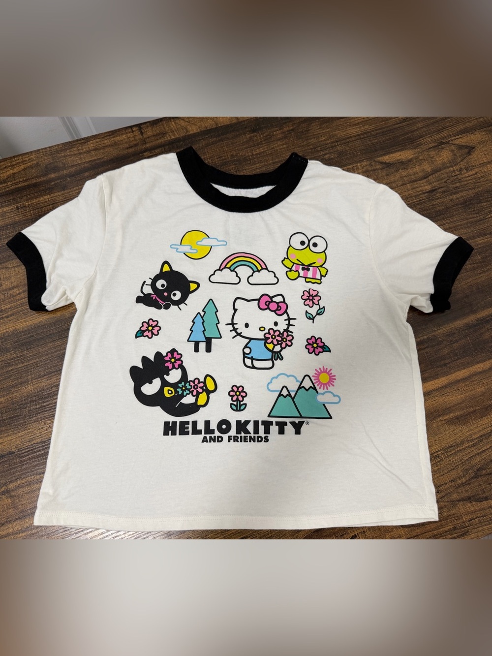 Sanrio SET • Hello Kitty • Crop Tee & Shorts • Medium 8-10 - Picture 2 of 8